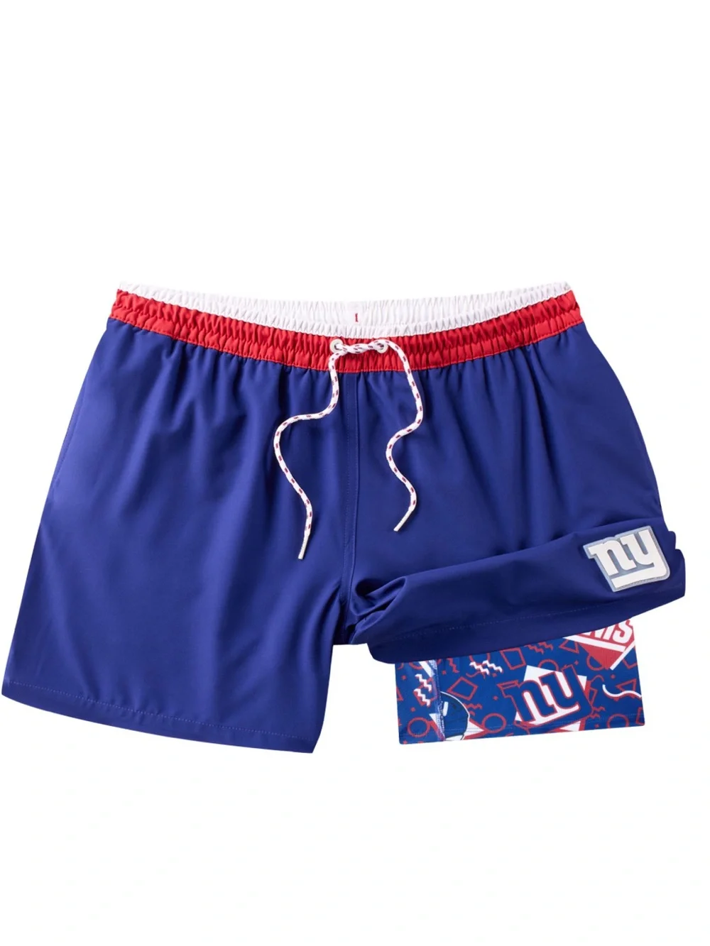 New Chubbies New York Giants NFL Lined 5.5” Swim‎ Trunks Shorts